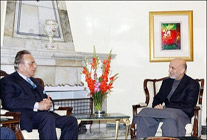 وزيرخارجه پاکستان در کابل