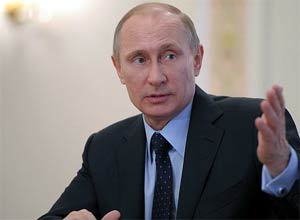 پوتین از تلاش غرب برای بی ثباتی اوضاع سیاسی روسیه خبر داد