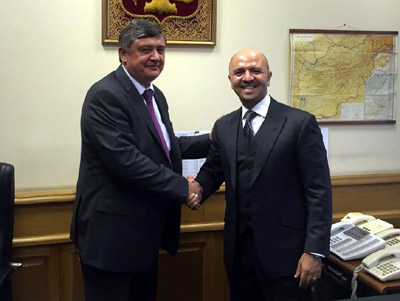 مذاکرات وزیر شهر سازی افغانستان در مسکو