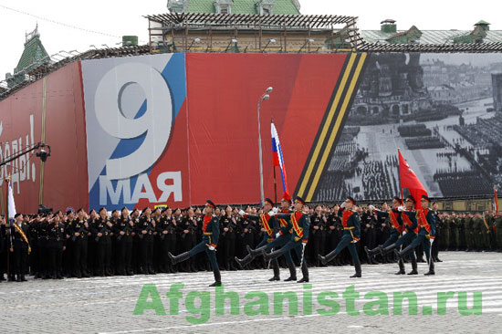 رژه نظامی در میدان سرخ